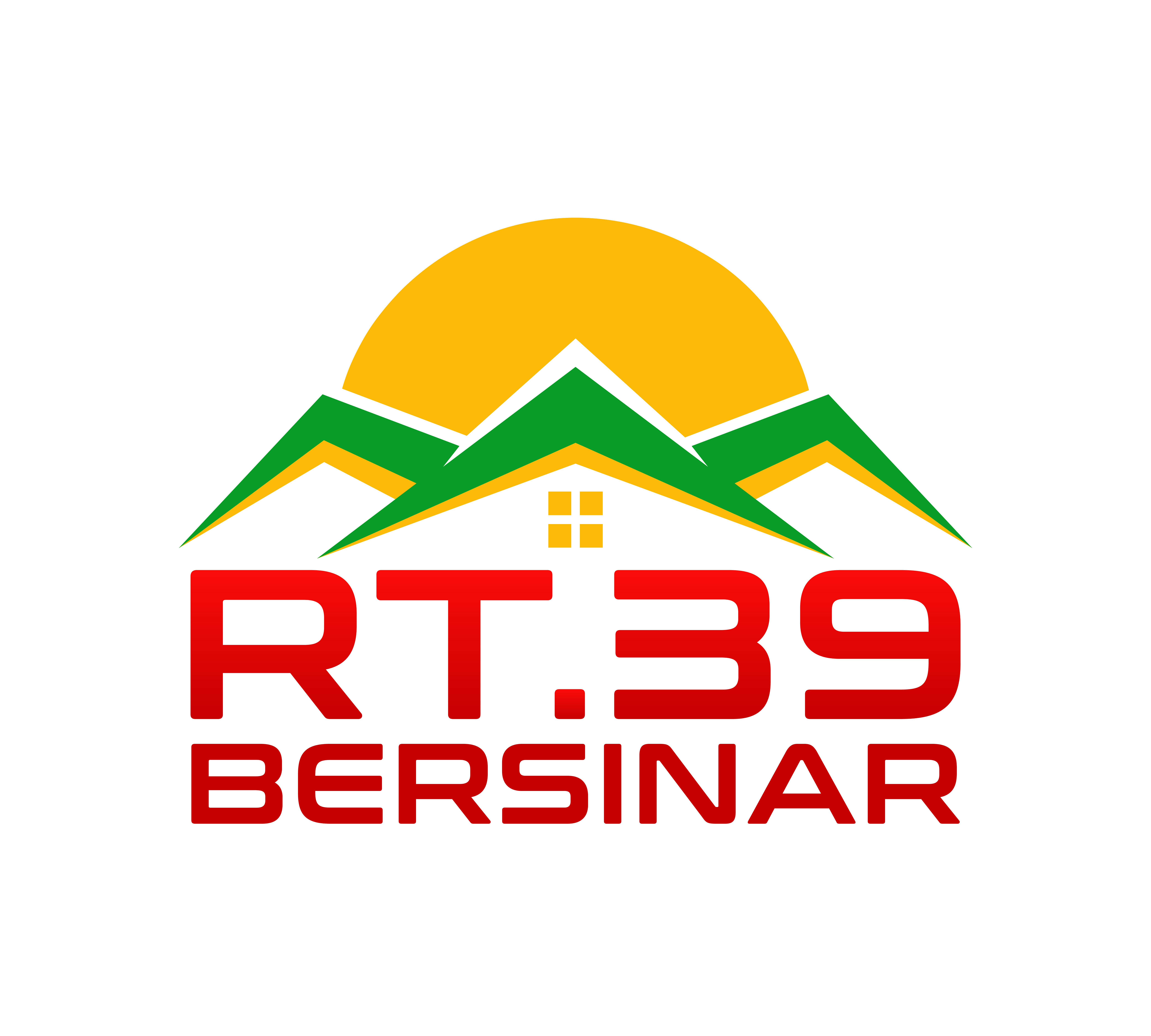 RT 39 kelurahan Jelutung memperkenalkan logo baru semangat baru